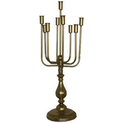 Legae Bontle Opulence 9 Candle Holder (Gold)