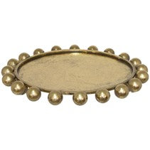 Gold bubble display stand