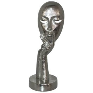 Rose in thought sculpture